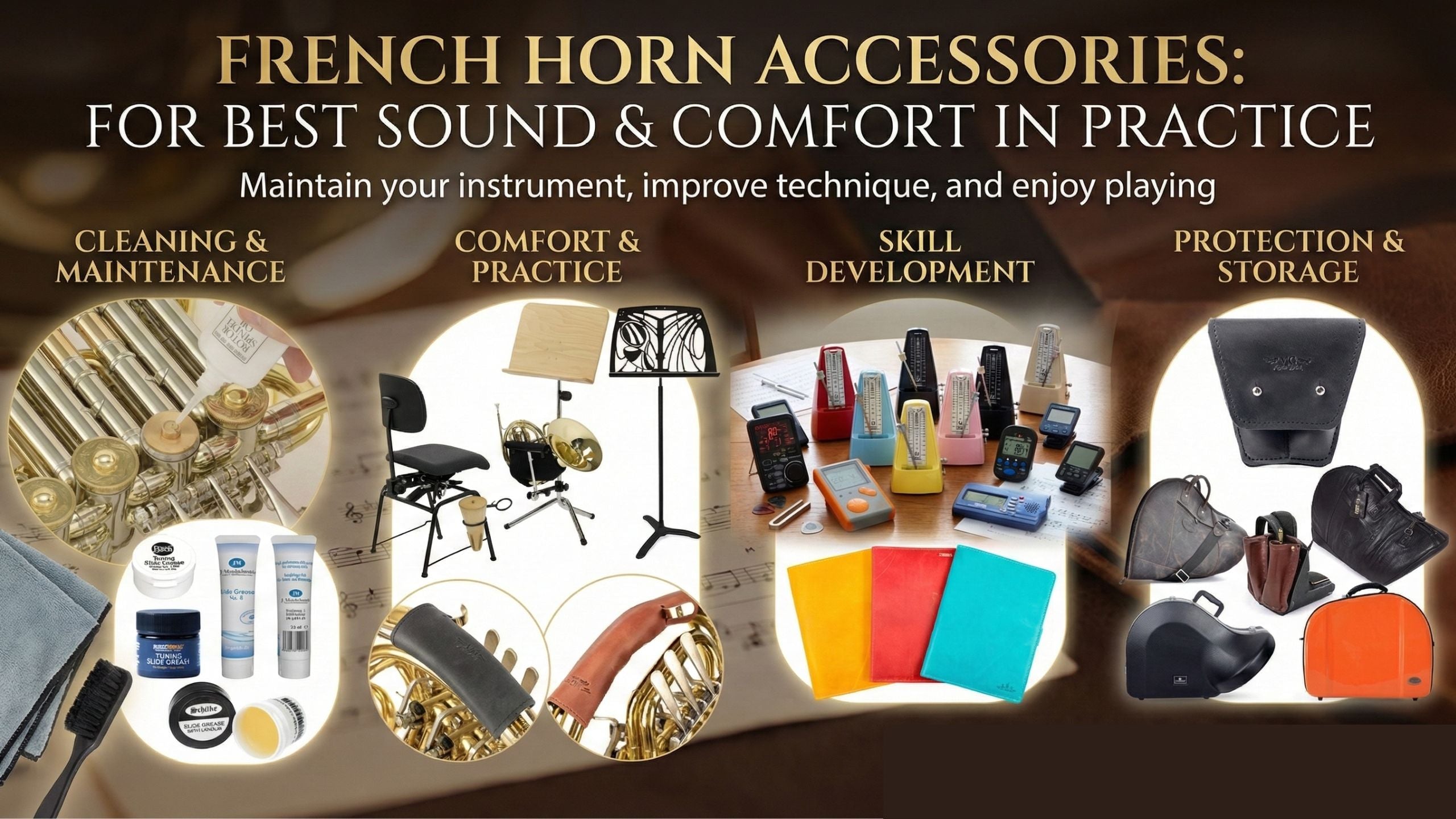 French Horn Accessories and Practice Gear You Need