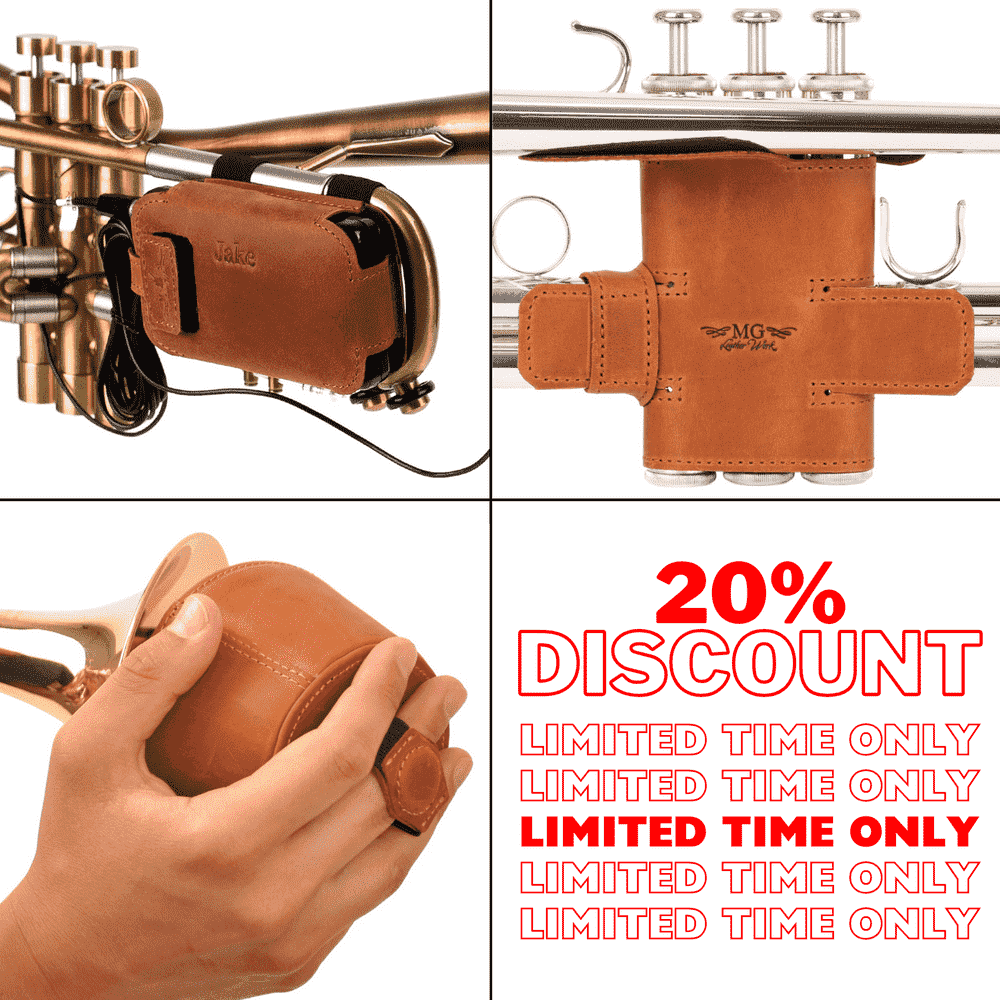 3-in-1 Trumpet Set: Microphone Pouch, Valve Guard XL & Plunger Mute