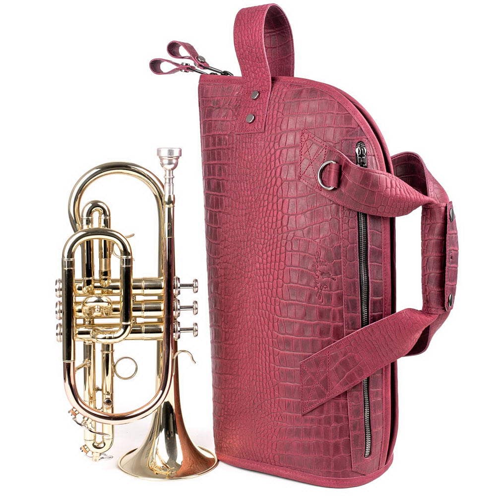 Cornet Gig Bag | Reptile Leather