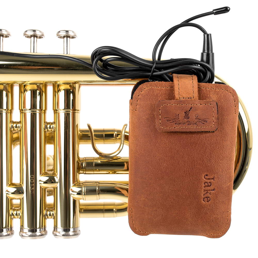 Cornet Wireless Transmitter Holder | Crazy Horse Leather
