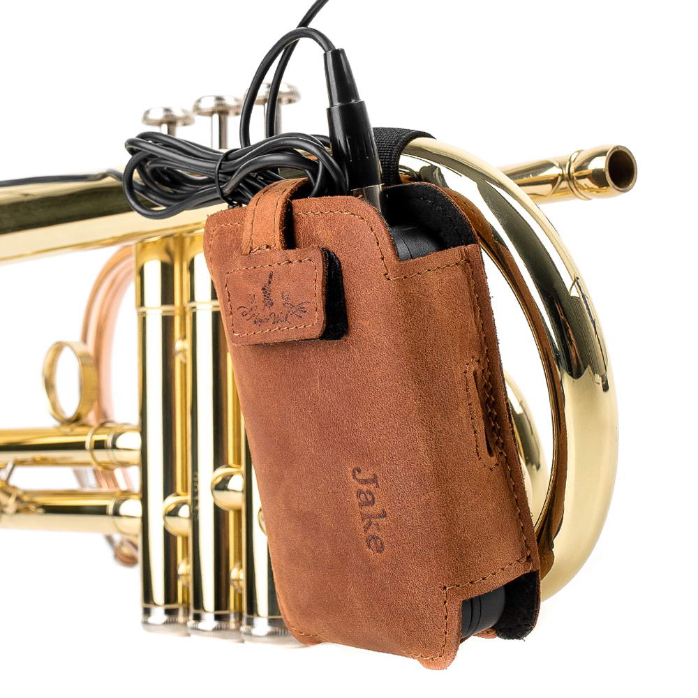 Cornet Wireless Transmitter Holder | Crazy Horse Leather