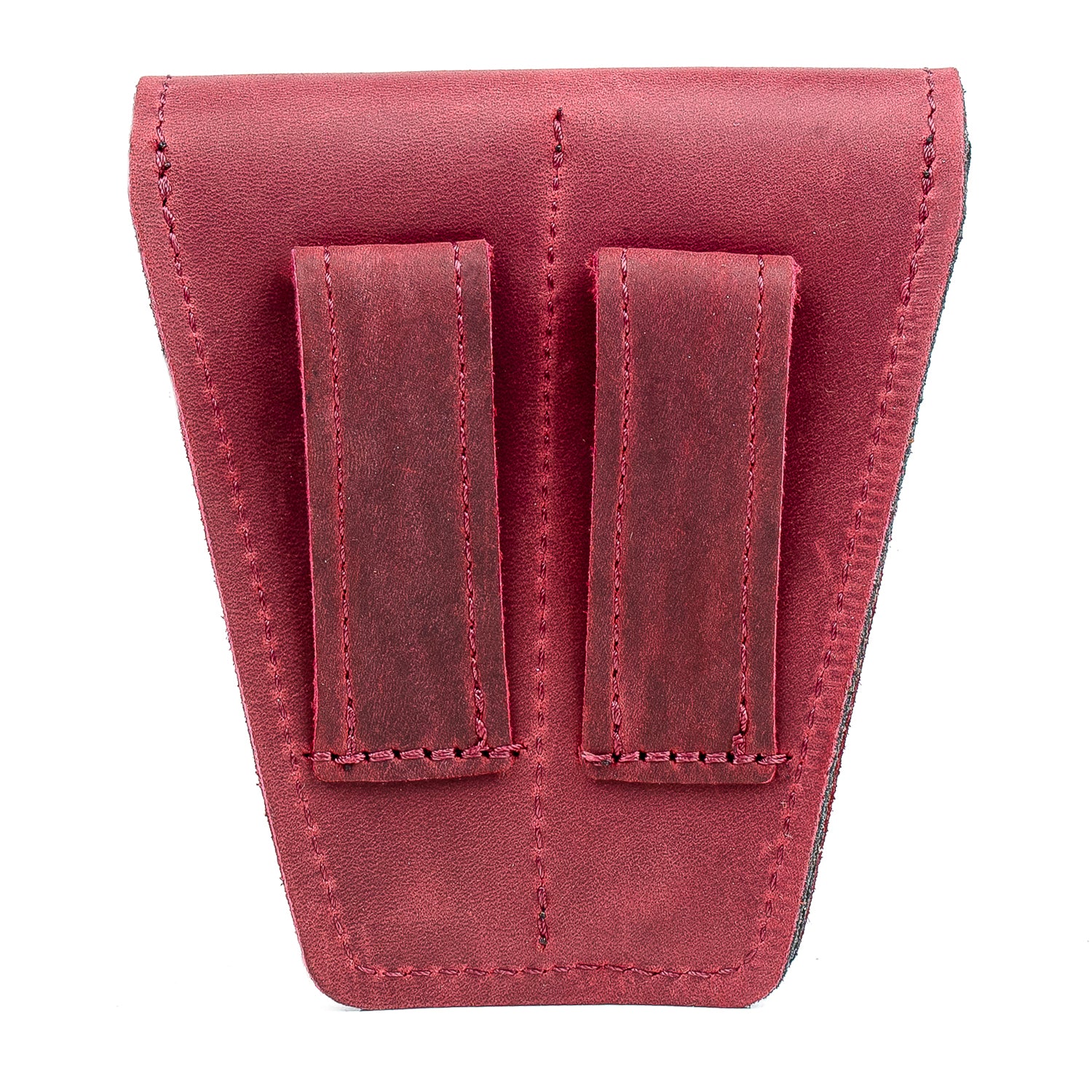Double Trumpet Mouthpiece Pouch | Crazy Horse Leather