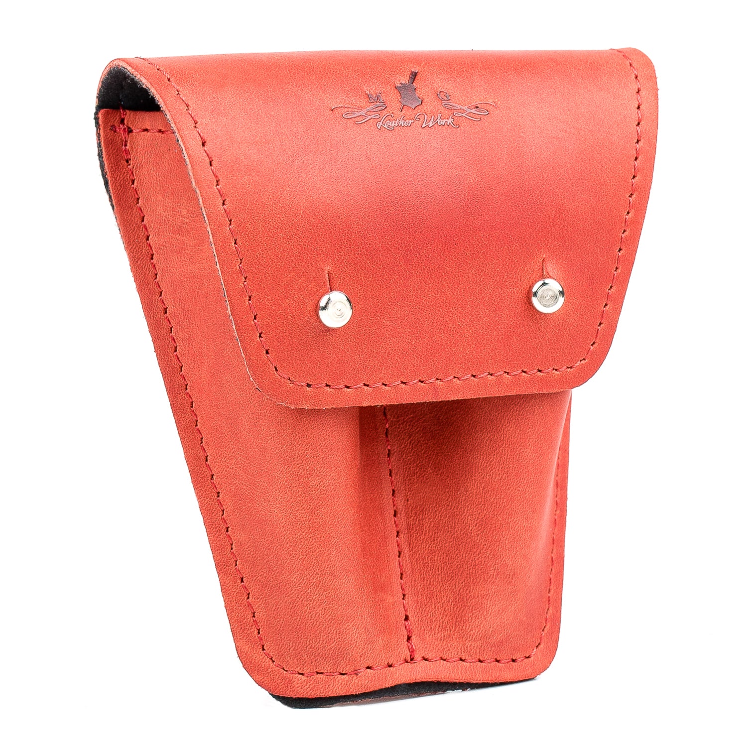 Double Trumpet Mouthpiece Pouch | Crazy Horse Leather