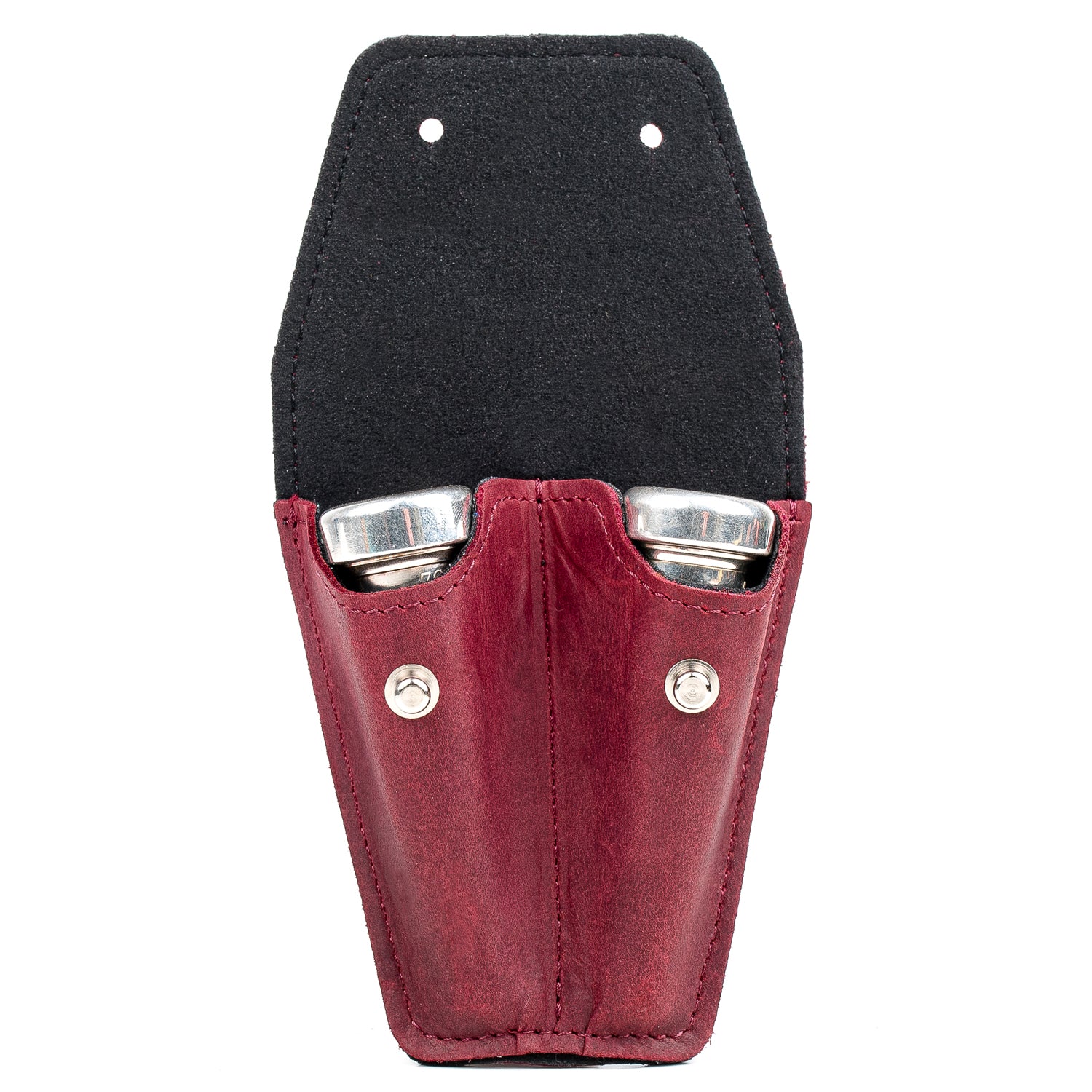 Double Trumpet Mouthpiece Pouch | Crazy Horse Leather
