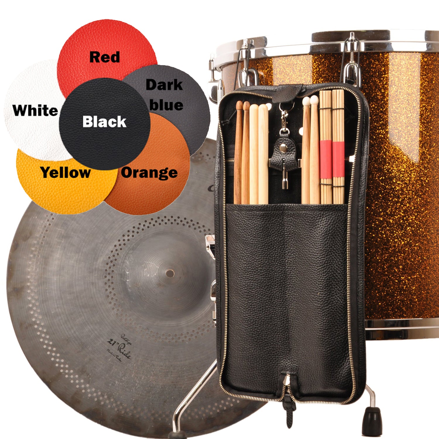 Leather Bag for Drumsticks