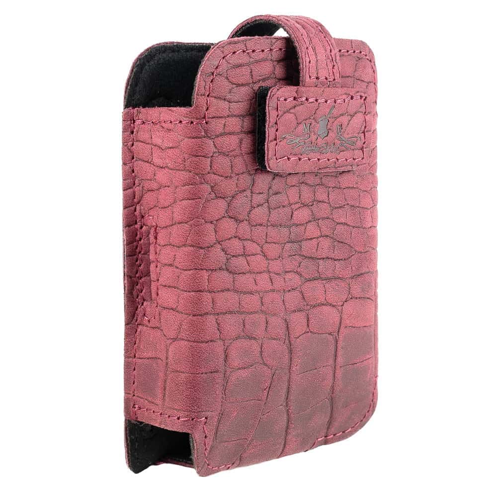 Flugelhorn Wireless Microphone Transmitter Holder | Reptile Leather