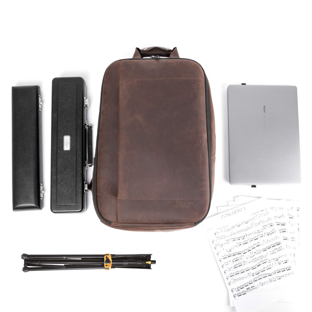 Flute Backpack | Crazy Horse Leather