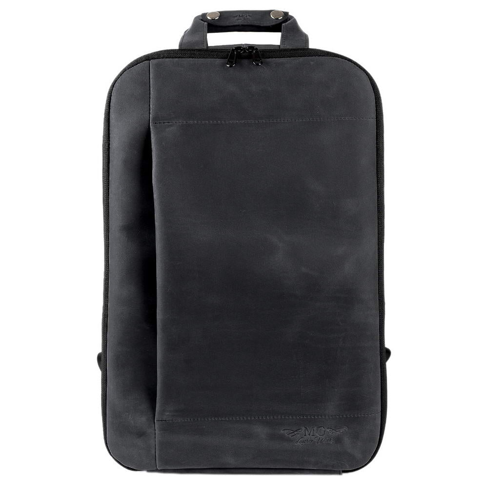 Flute Backpack Crazy Horse Leather