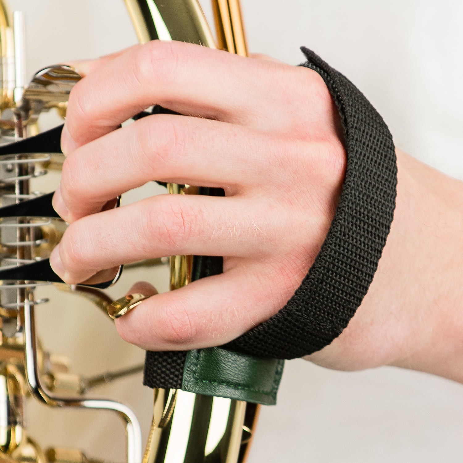 French Horn Hand Guard | Capra Leather