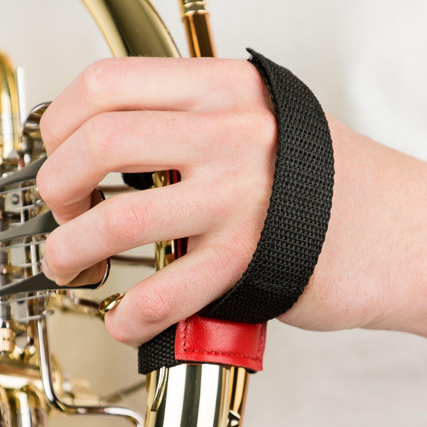 French Horn Hand Guard | Capra Leather