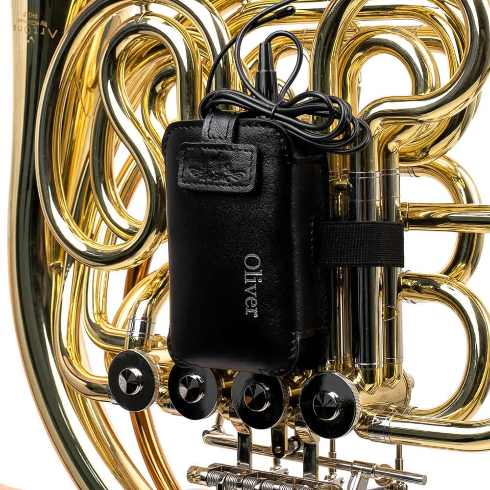 French Horn Wireless Transmitter Holder | Detroit Leather