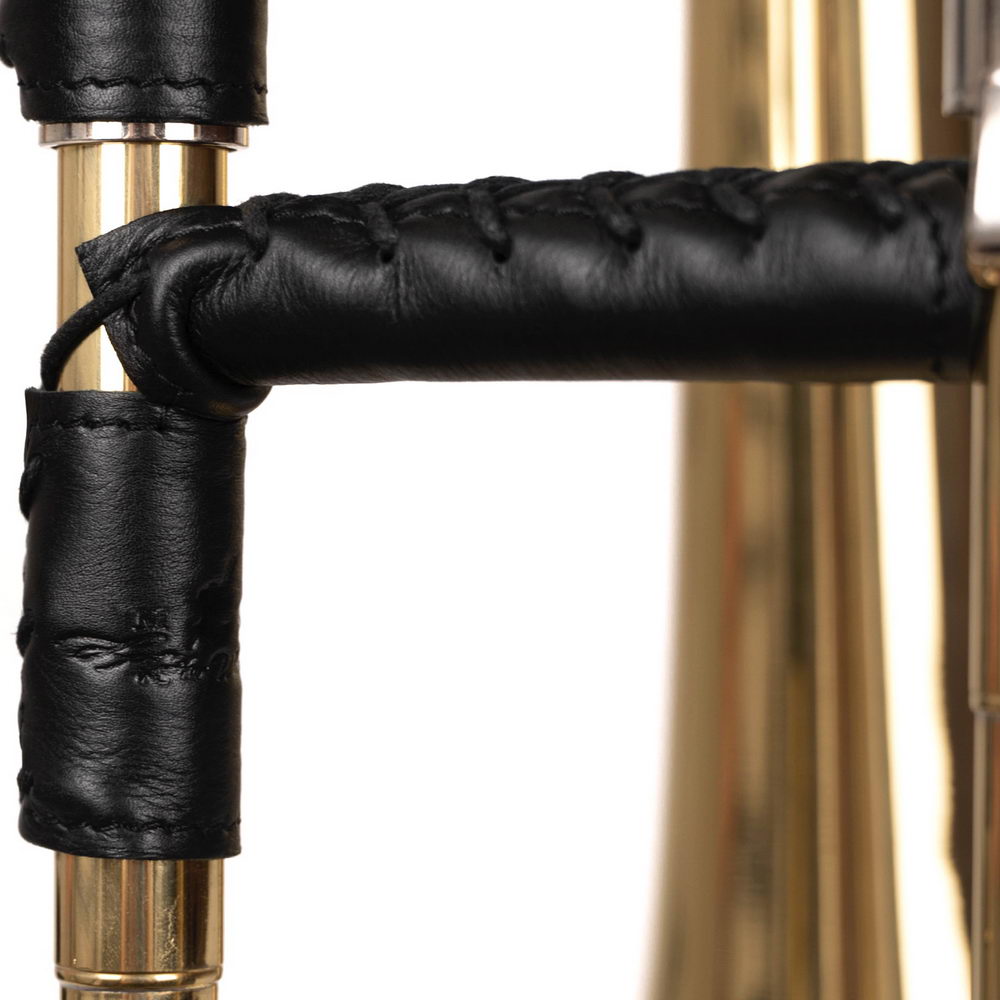 Set 2 in 1 Trombone Hand Guard and Leather Plunger Mute