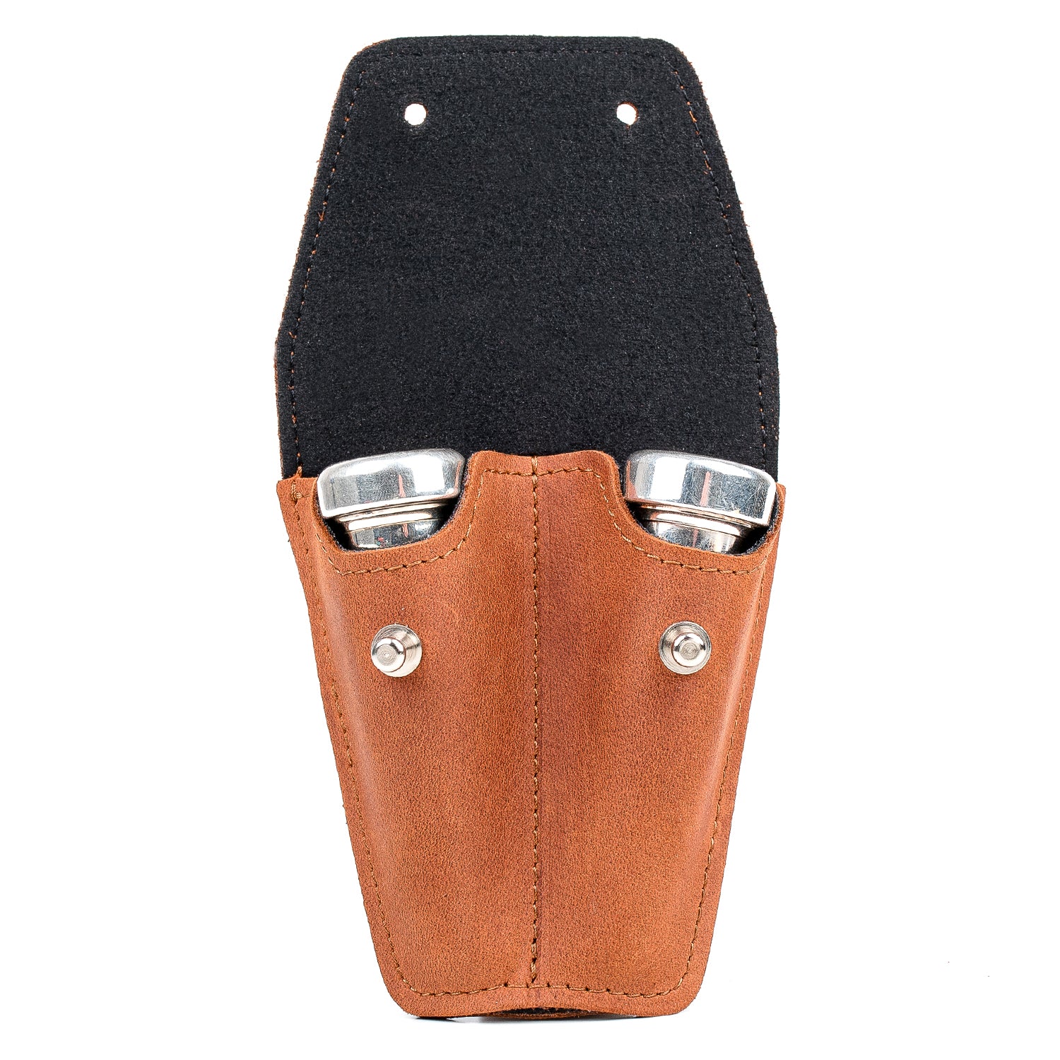 Double Trumpet Mouthpiece Pouch | Crazy Horse Leather