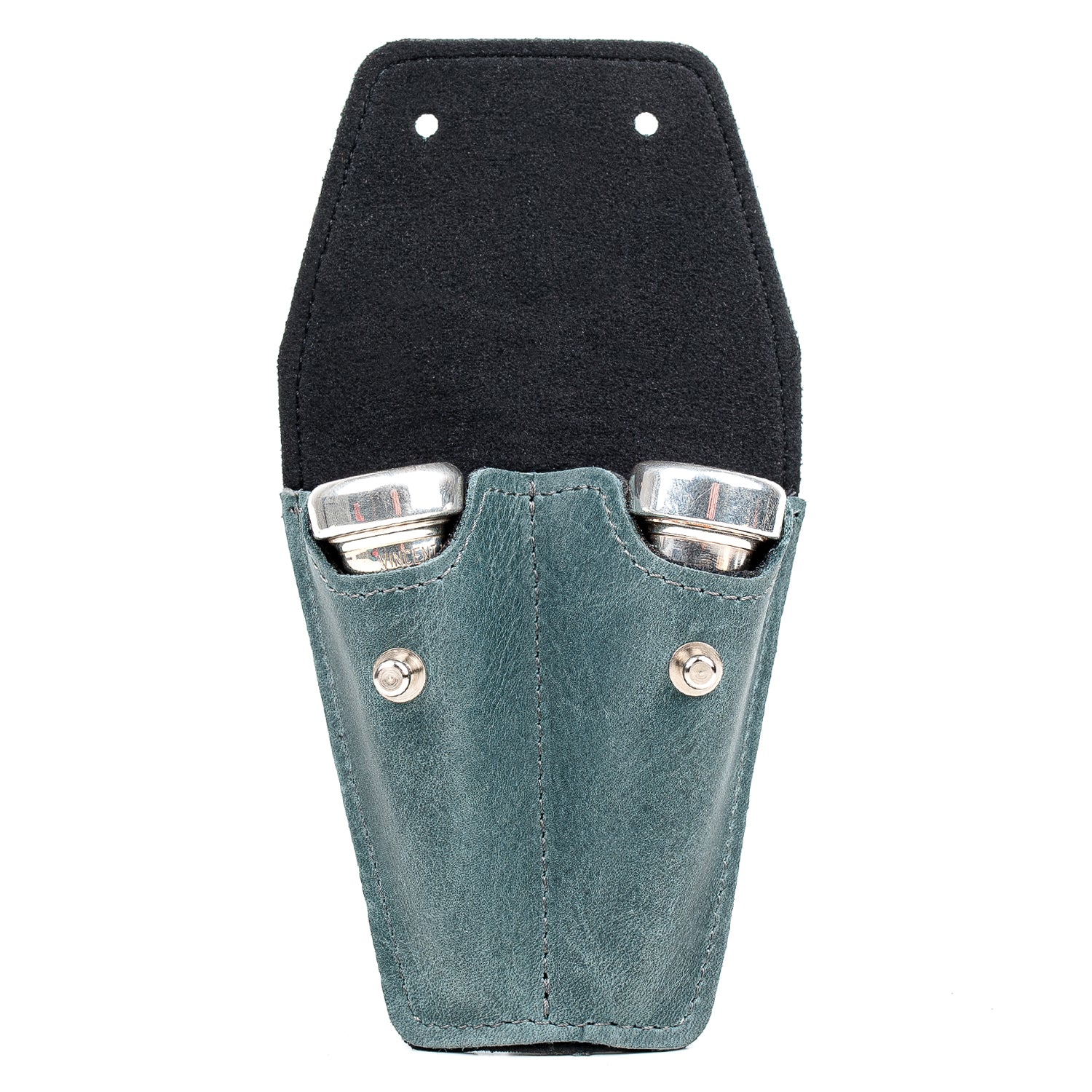 Double Trumpet Mouthpiece Pouch | Crazy Horse Leather