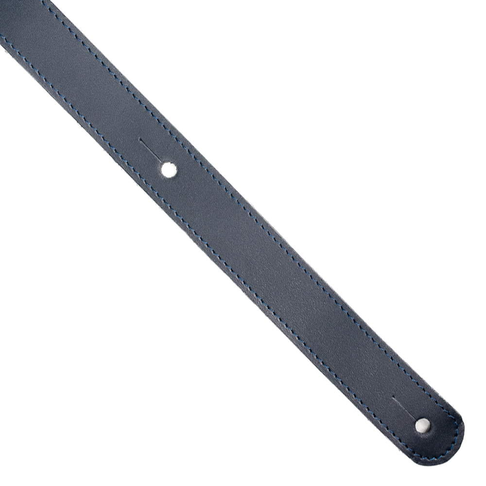 Padded Two-tone Guitar Strap | Genuine Leather
