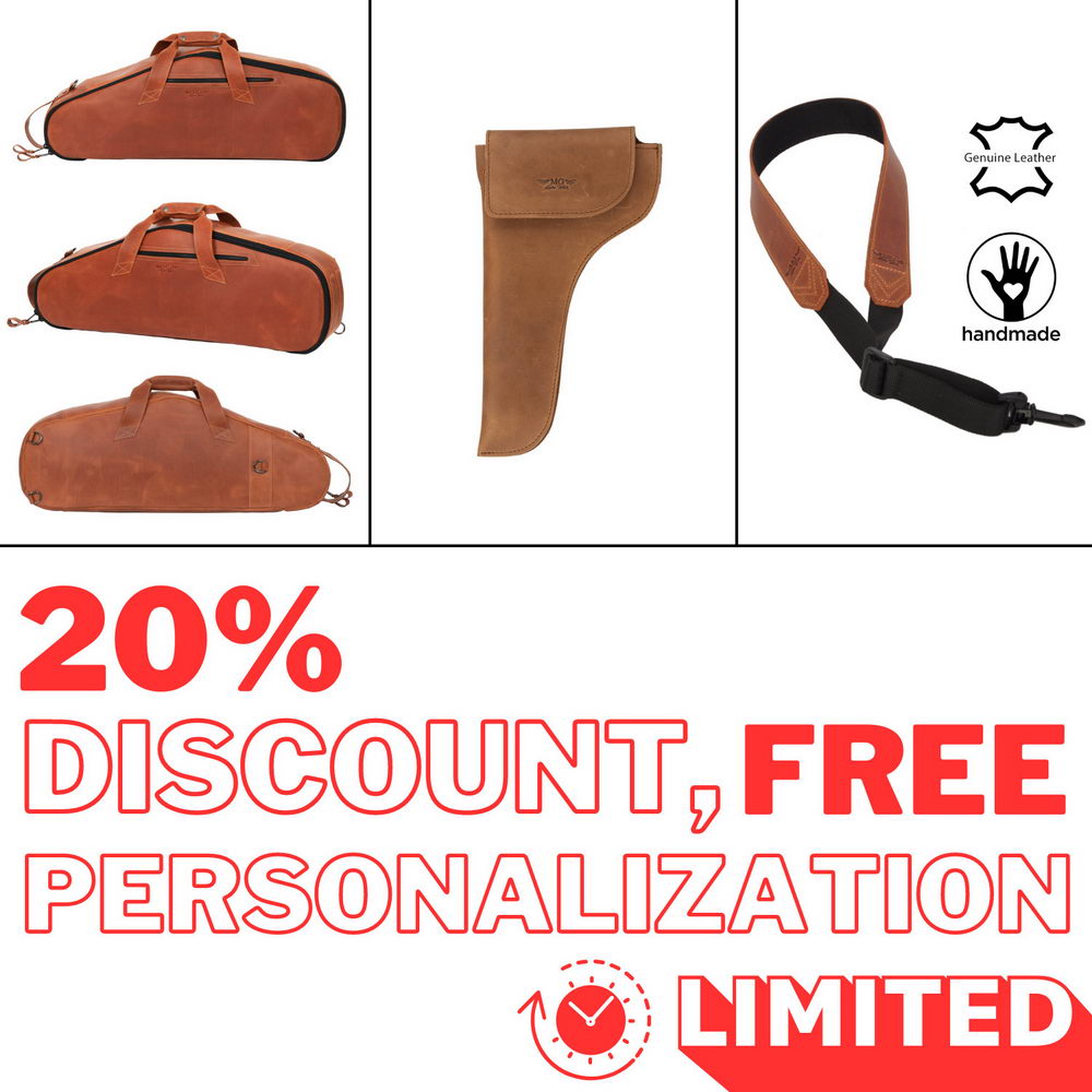 Set 3 in 1 Tenor Saxophone Gig Bag, Saxophone Neck Pouch and Neck Strap