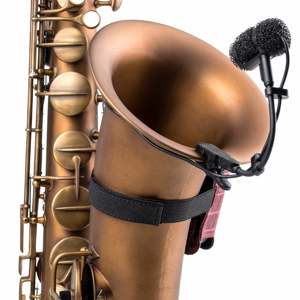 Saxophone Wireless Transmitter Pouch – Soprano, Alto, Tenor, Baritone | Reptile Leather