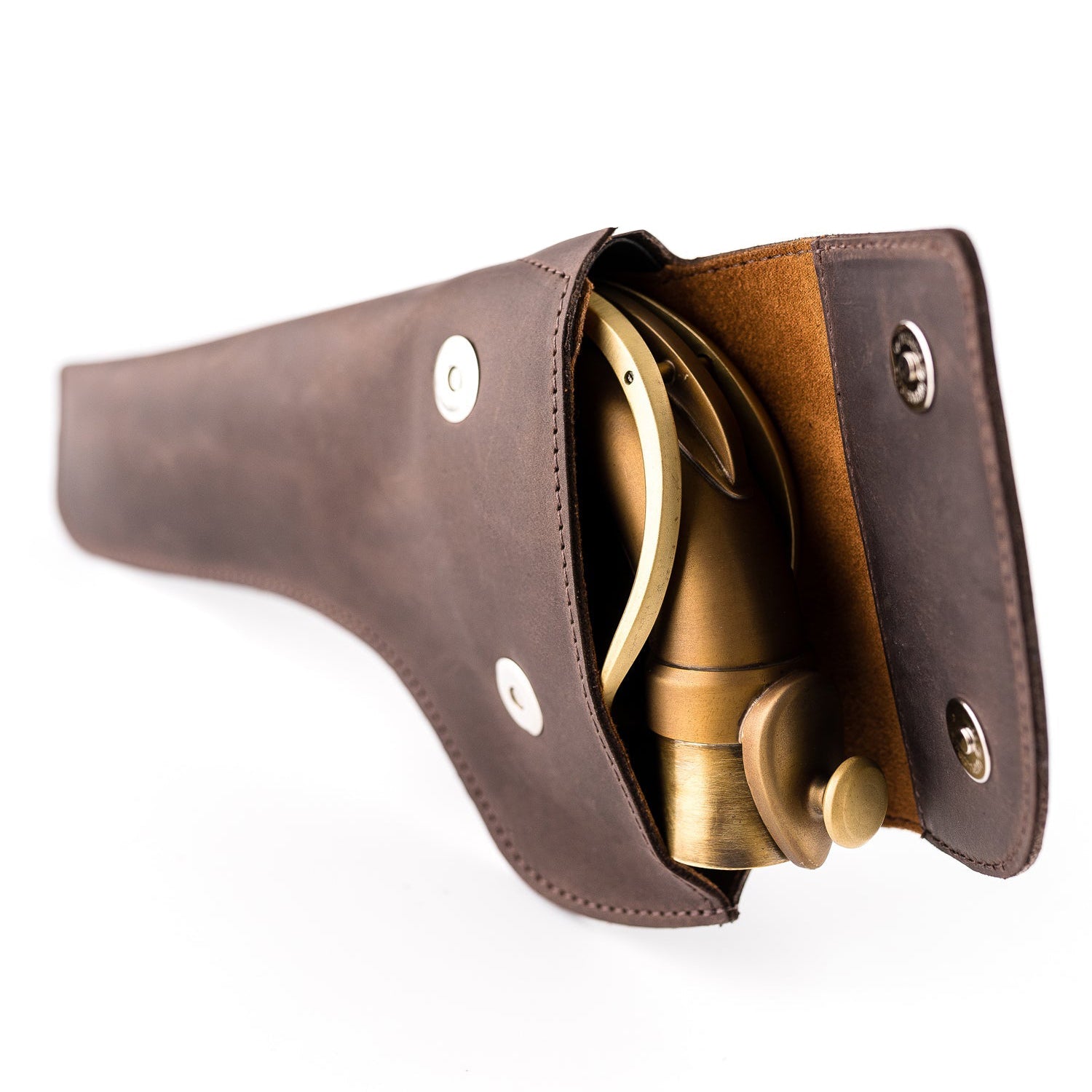 Tenor Saxophone Neck Pouch | Crazy Horse Leather