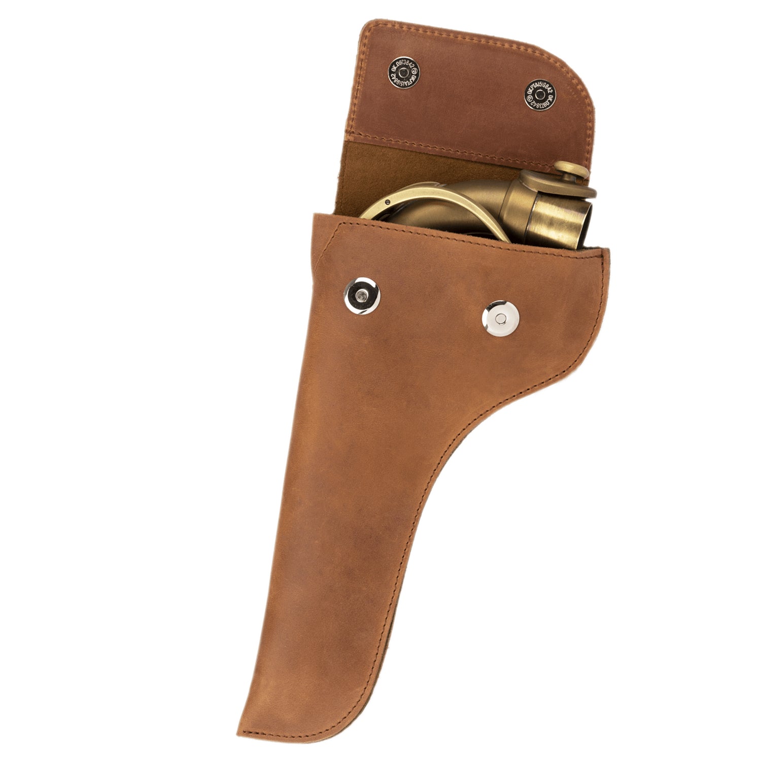 Tenor Saxophone Neck Pouch | Crazy Horse Leather