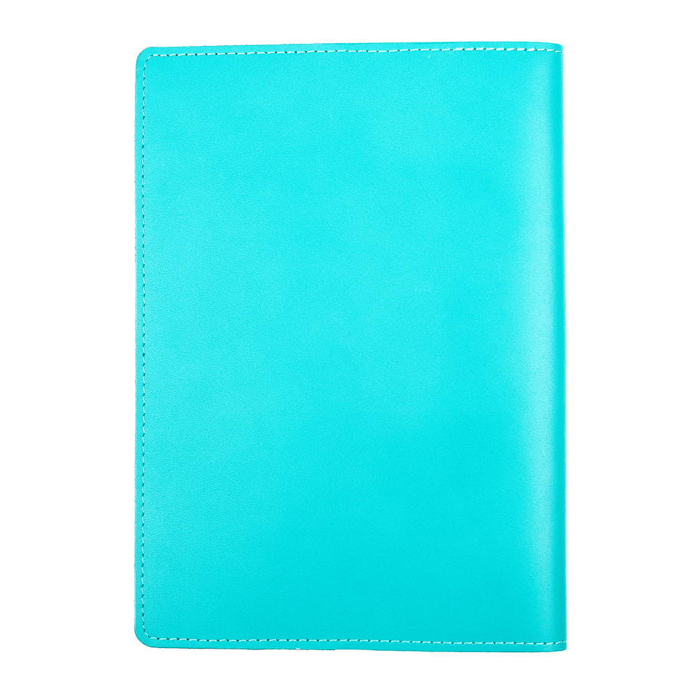 Tiffany A5 Leather Notebook Back Cover Display