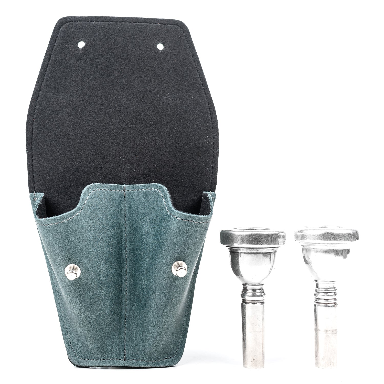 Double Trombone/Euphonium Mouthpiece Pouch | Crazy Horse Leather