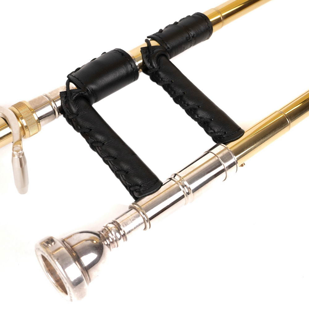 Set 2 in 1 Trombone Hand Guard and Leather Plunger Mute
