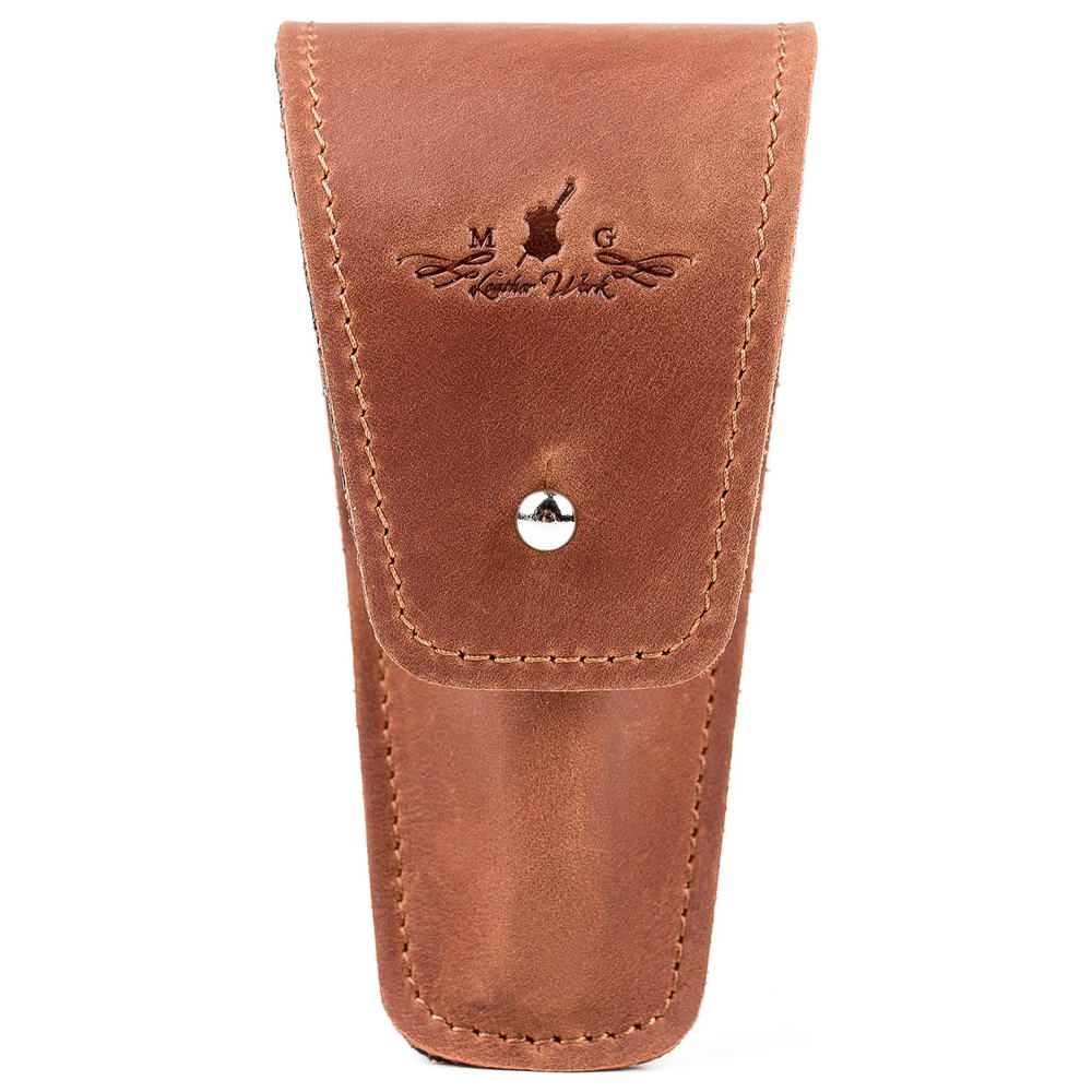 Single Trombone/Euphonium Mouthpiece Pouch | Crazy Horse Leather