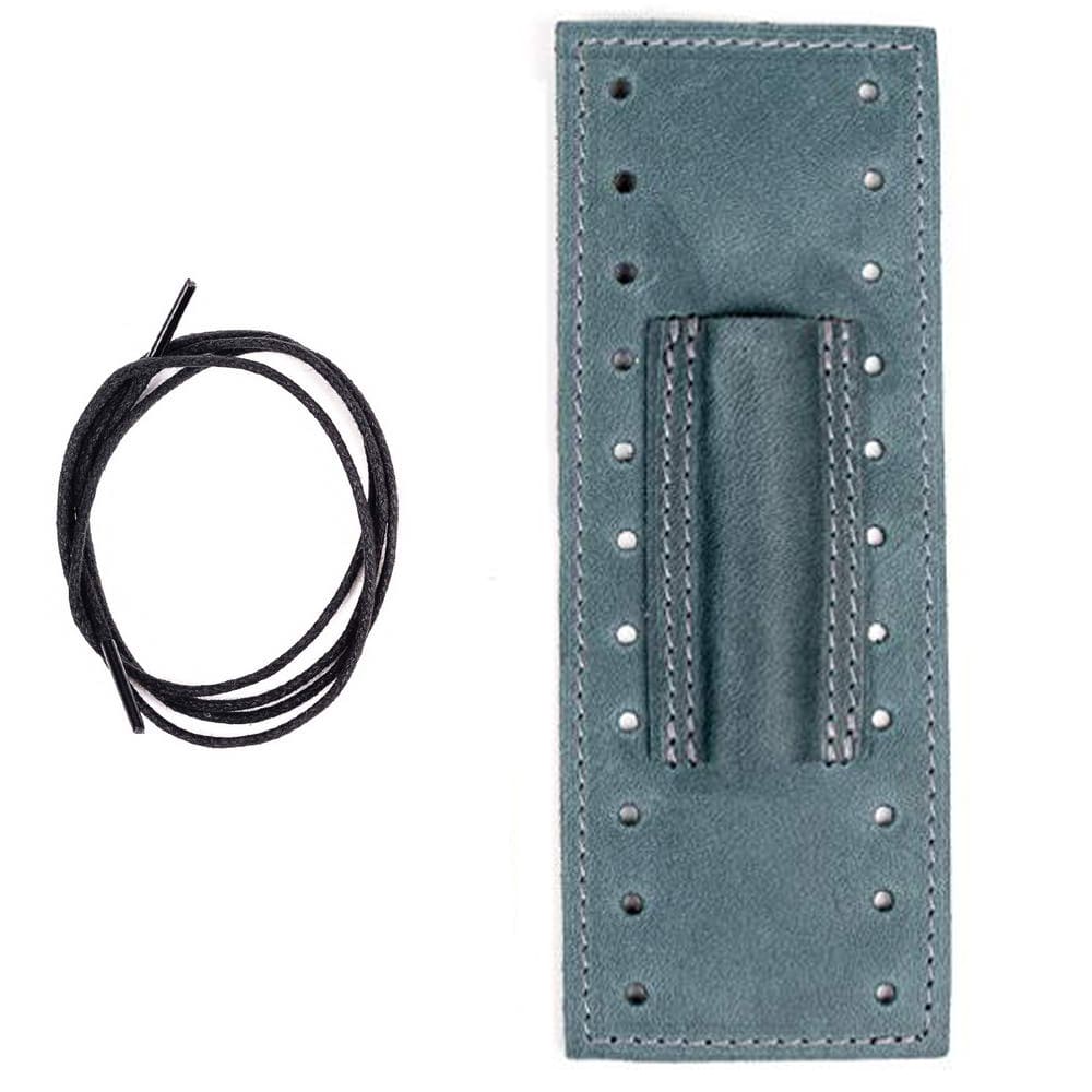 Trombone Neck Guard with Pencil Holder | Crazy Horse Leather