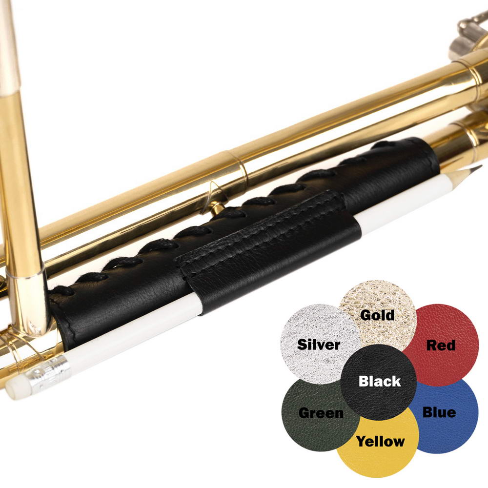 2-in-1 Trombone Set: Neck Guard & Double Mouthpiece Pouch