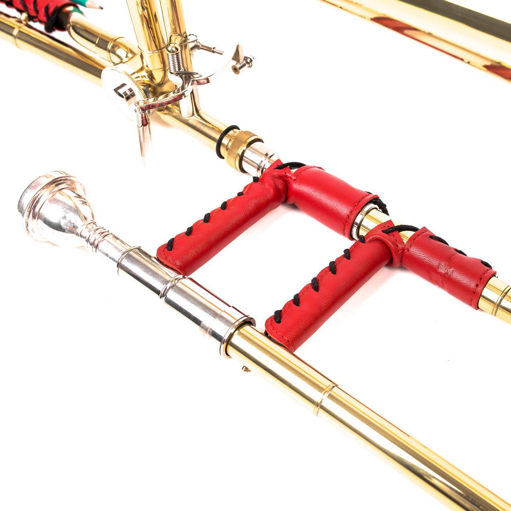 Trombone Hand and Neck Guards | Capra Leather