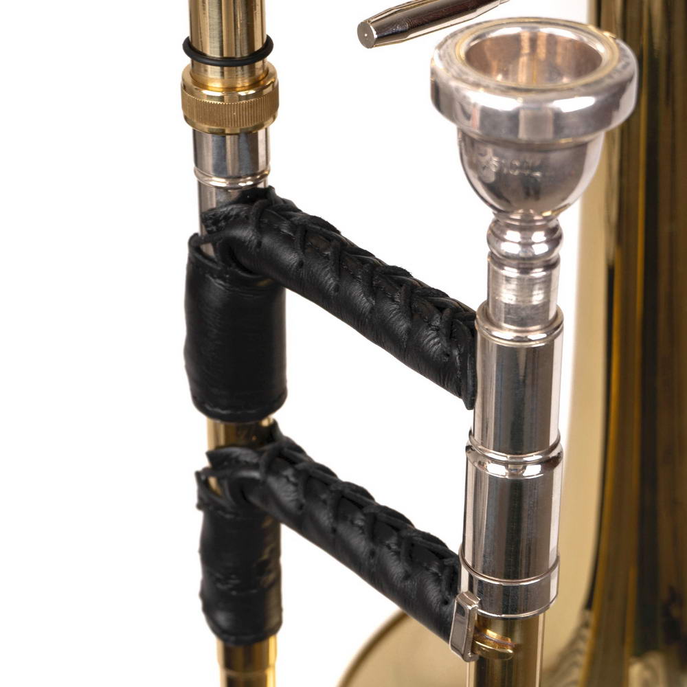 Set 2 in 1 Trombone Hand Guard and Leather Plunger Mute