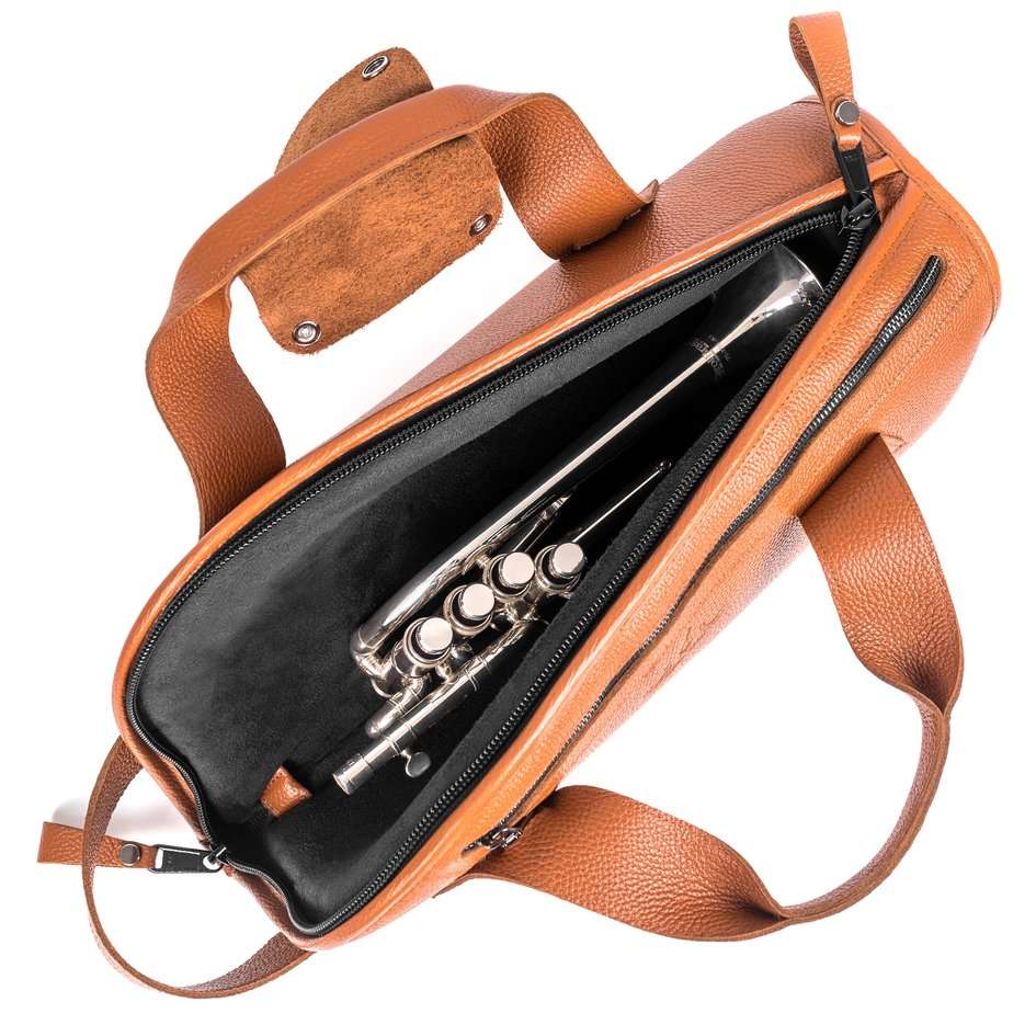 Trumpet Accessory Set with Travel Bag | Crazy Horse Leather