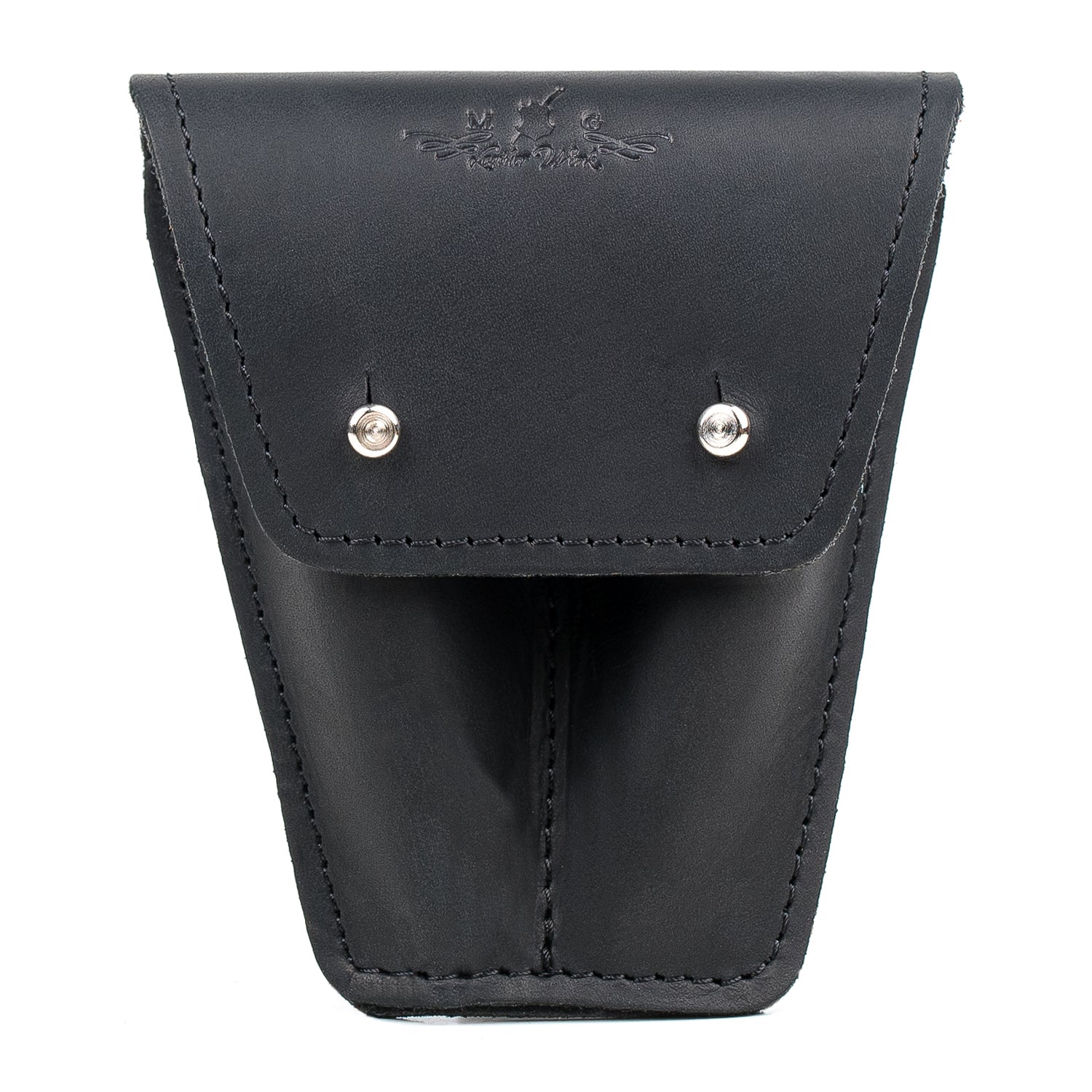 Double Trumpet Mouthpiece Pouch | Crazy Horse Leather