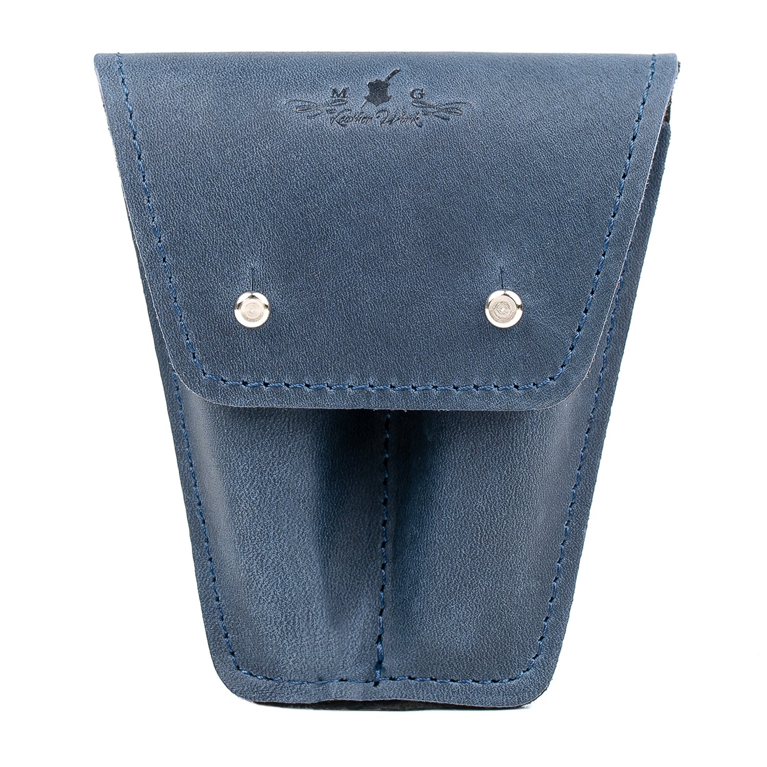 Double Trumpet Mouthpiece Pouch | Crazy Horse Leather