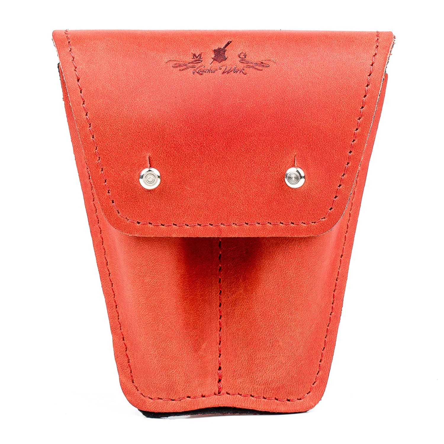 Double Trumpet Mouthpiece Pouch | Crazy Horse Leather