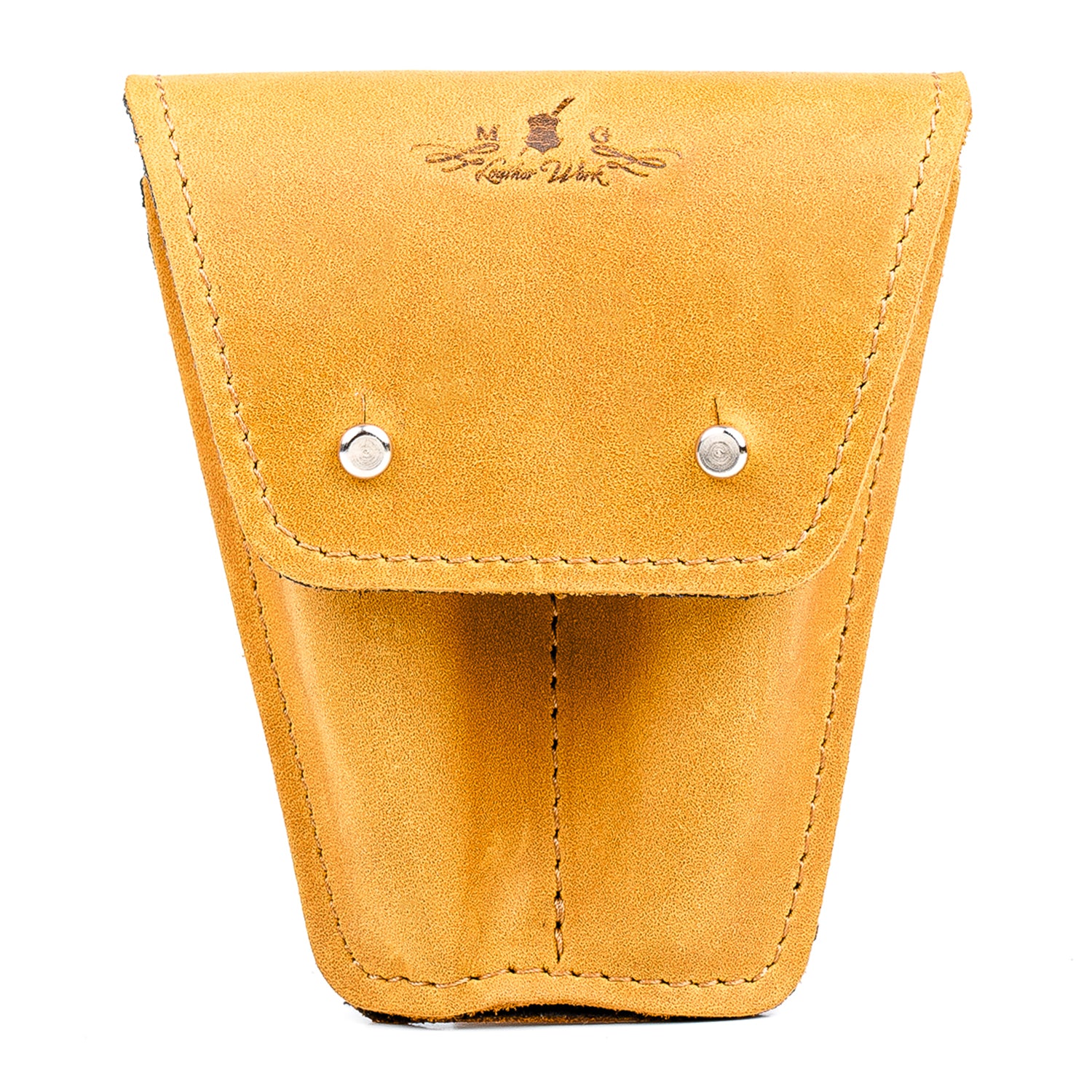 Double Trumpet Mouthpiece Pouch | Crazy Horse Leather