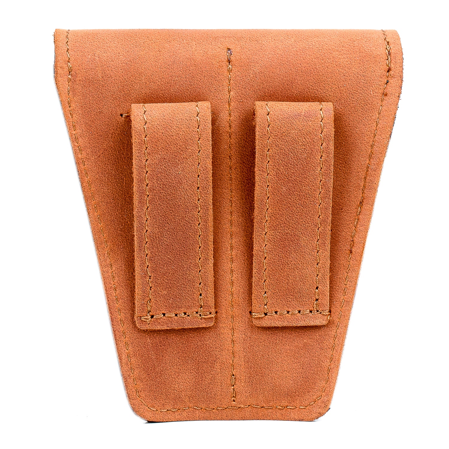 Double Trumpet Mouthpiece Pouch | Crazy Horse Leather