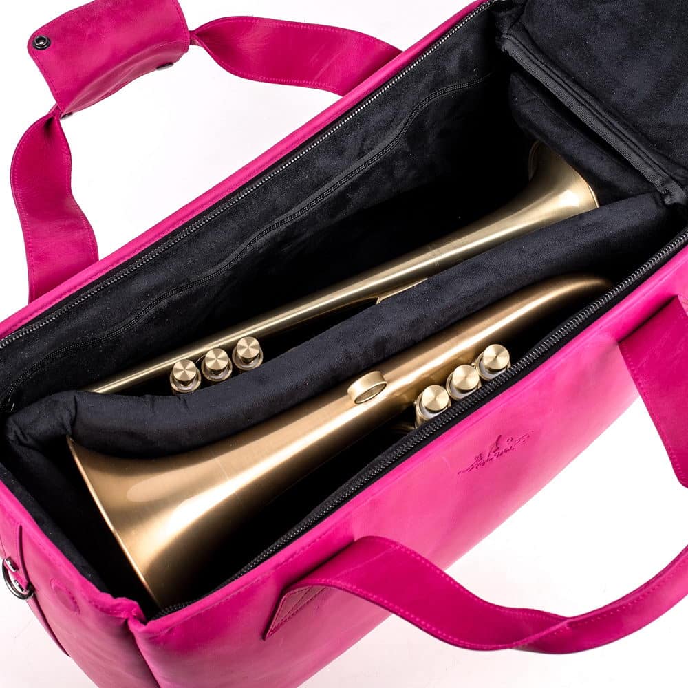 Trumpet Gig Bag | Double/Triple Case - Crazy Horse Leather