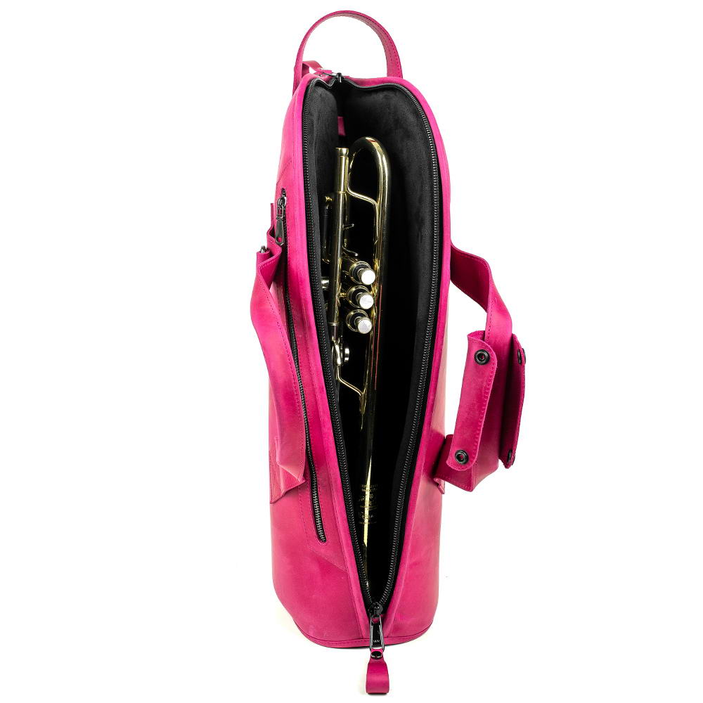 Trumpet Gig Bag | Single Case - Crazy Horse Leather