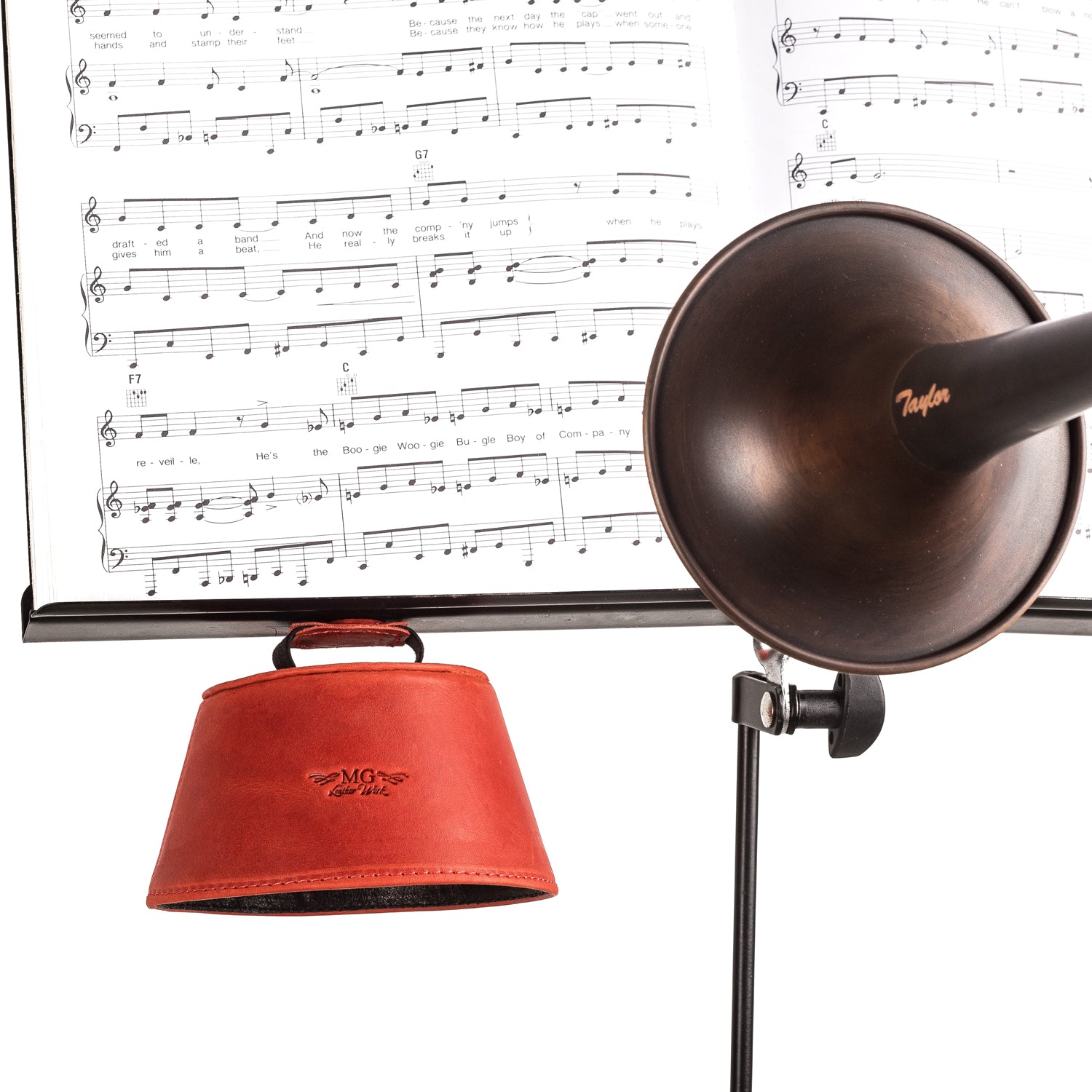 Trumpet Plunger Mute | Crazy Horse Leather