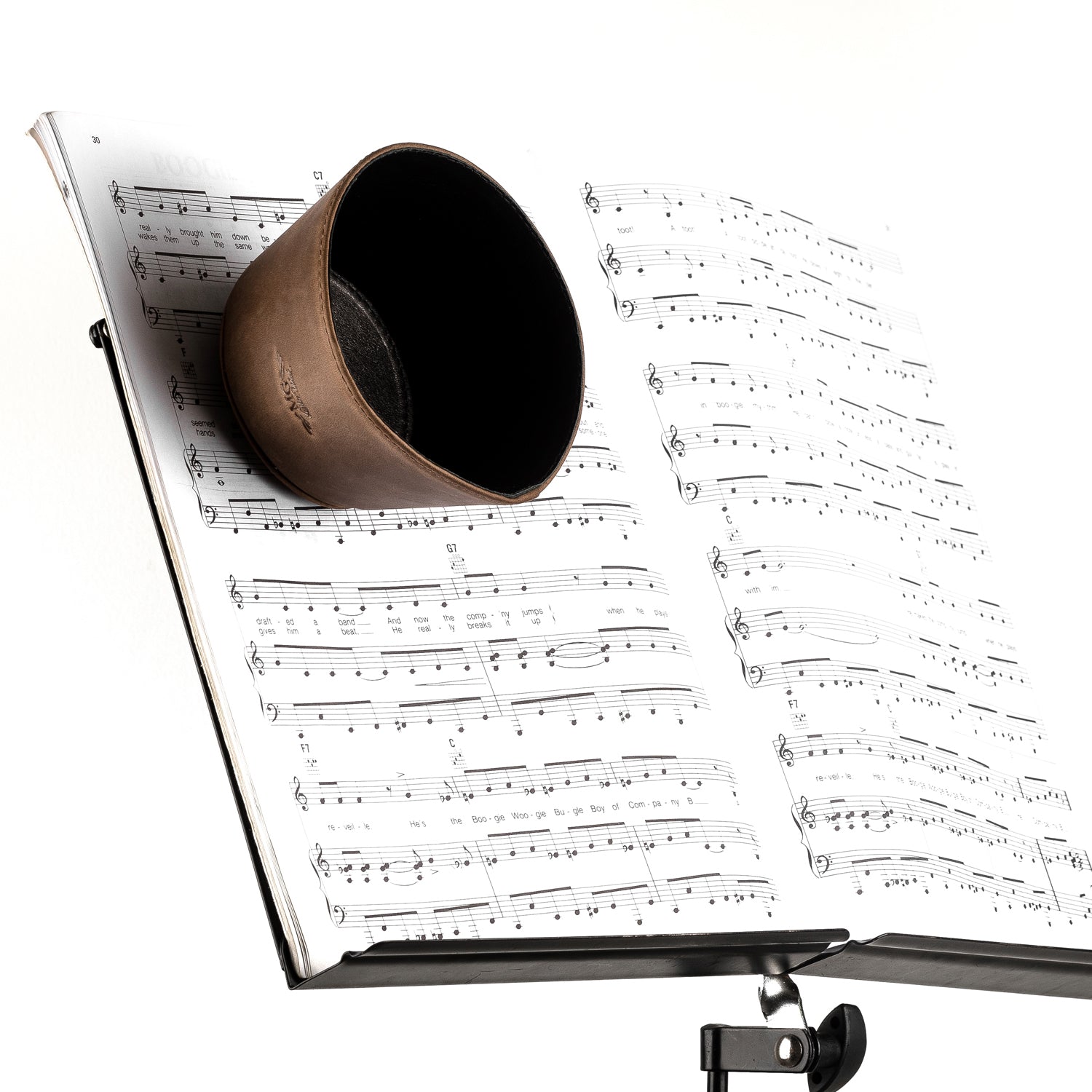 Trumpet Plunger Mute | Crazy Horse Leather