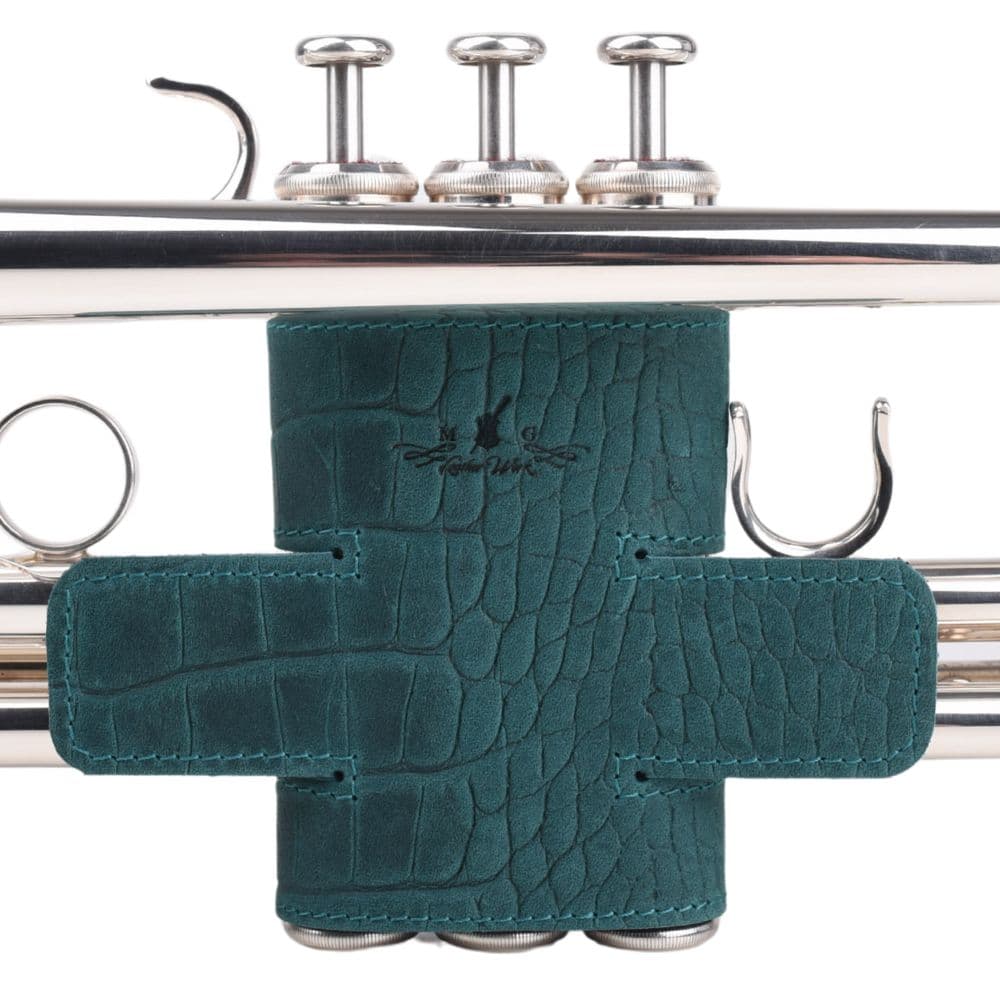 Trumpet Valve Guard L | Reptile Leather
