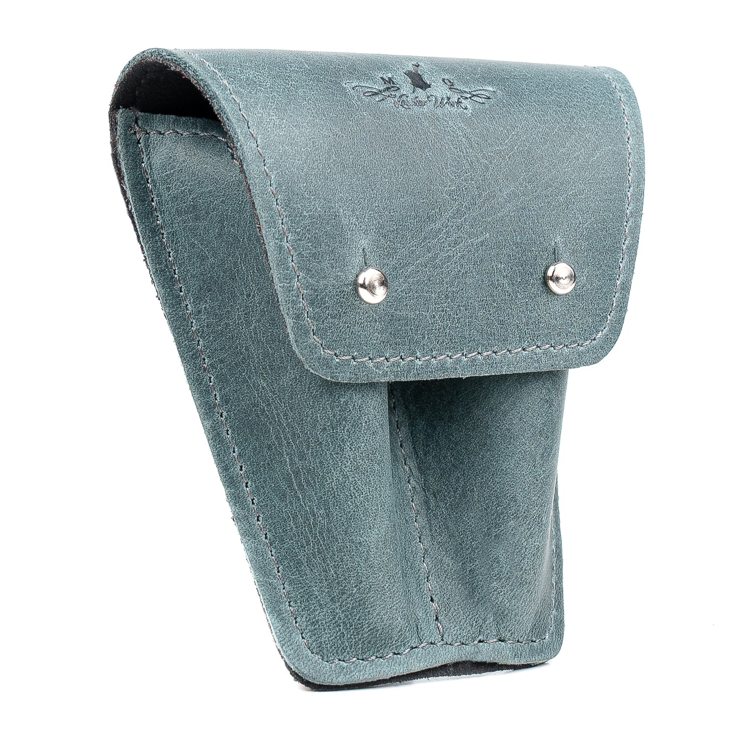 Double Trumpet Mouthpiece Pouch | Crazy Horse Leather