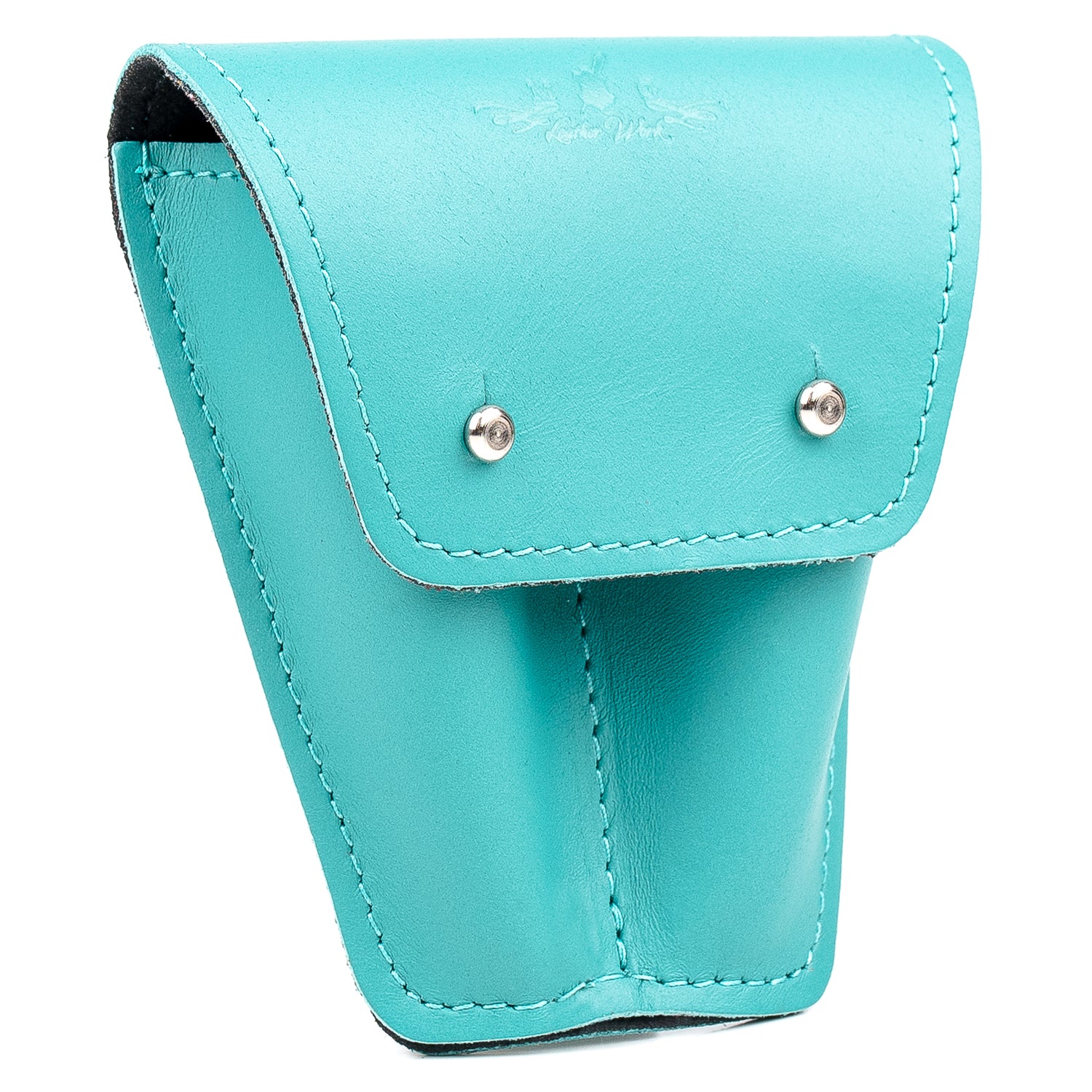 Double Trumpet Mouthpiece Pouch | Crazy Horse Leather