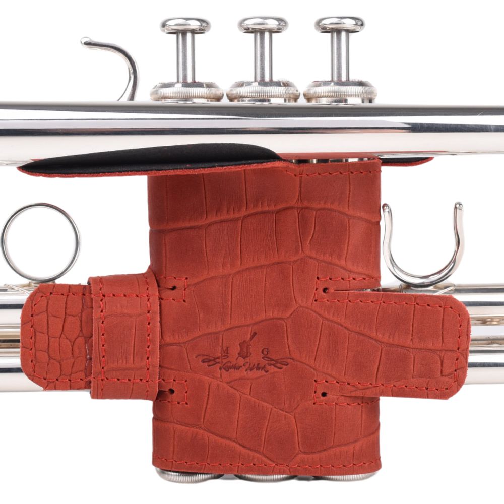 Trumpet Valve Guard XL | Reptile Leather