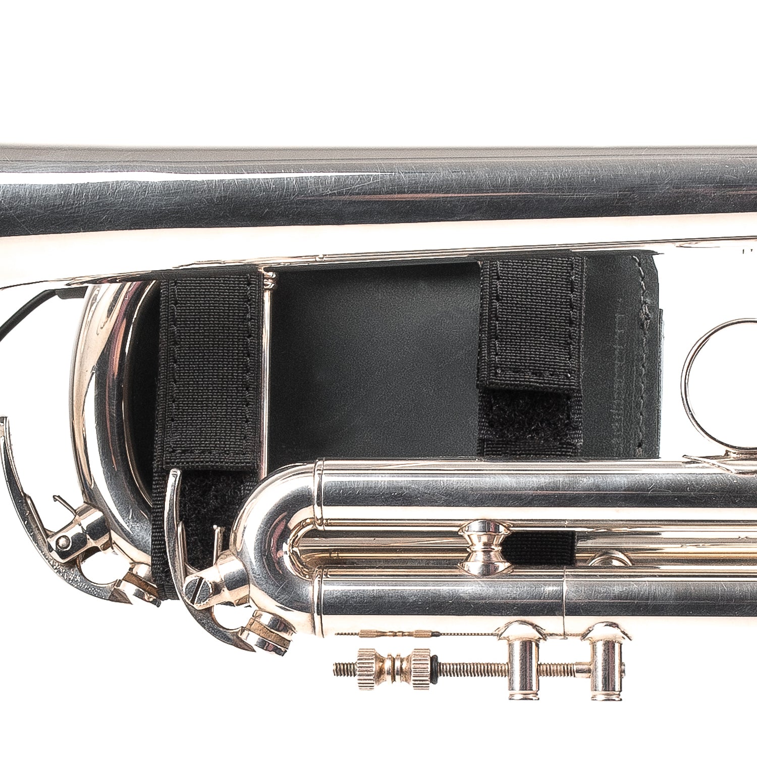 Trumpet Microphone Holder | Crazy Horse Leather