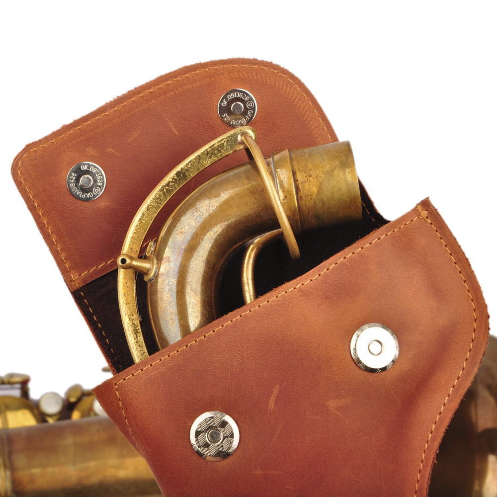 Set 3 in 1 Tenor Saxophone Gig Bag, Saxophone Neck Pouch and Neck Strap