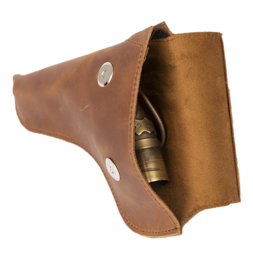 Alto Saxophone Neck Pouch | Crazy Horse Leather