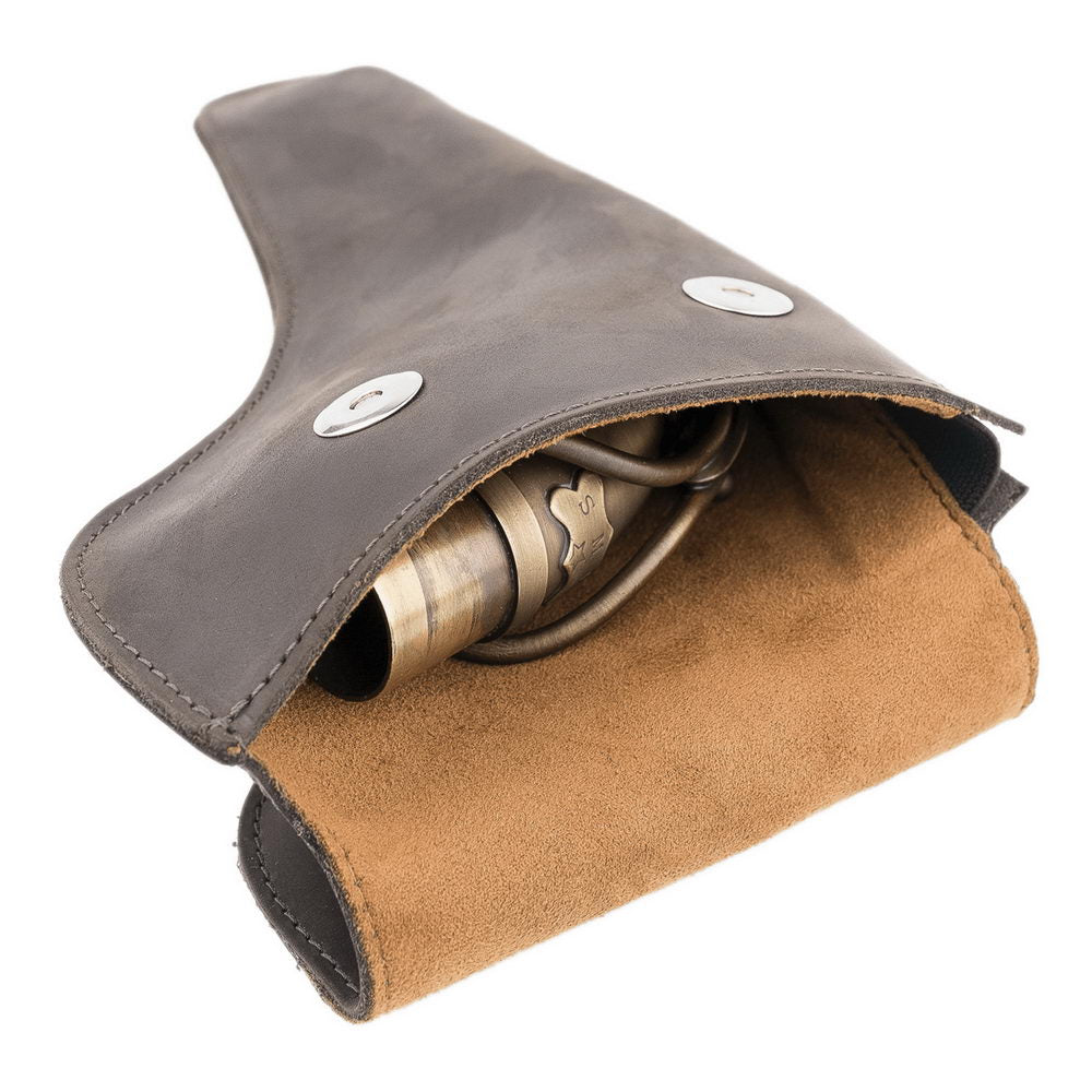 Alto Saxophone Neck Pouch | Crazy Horse Leather