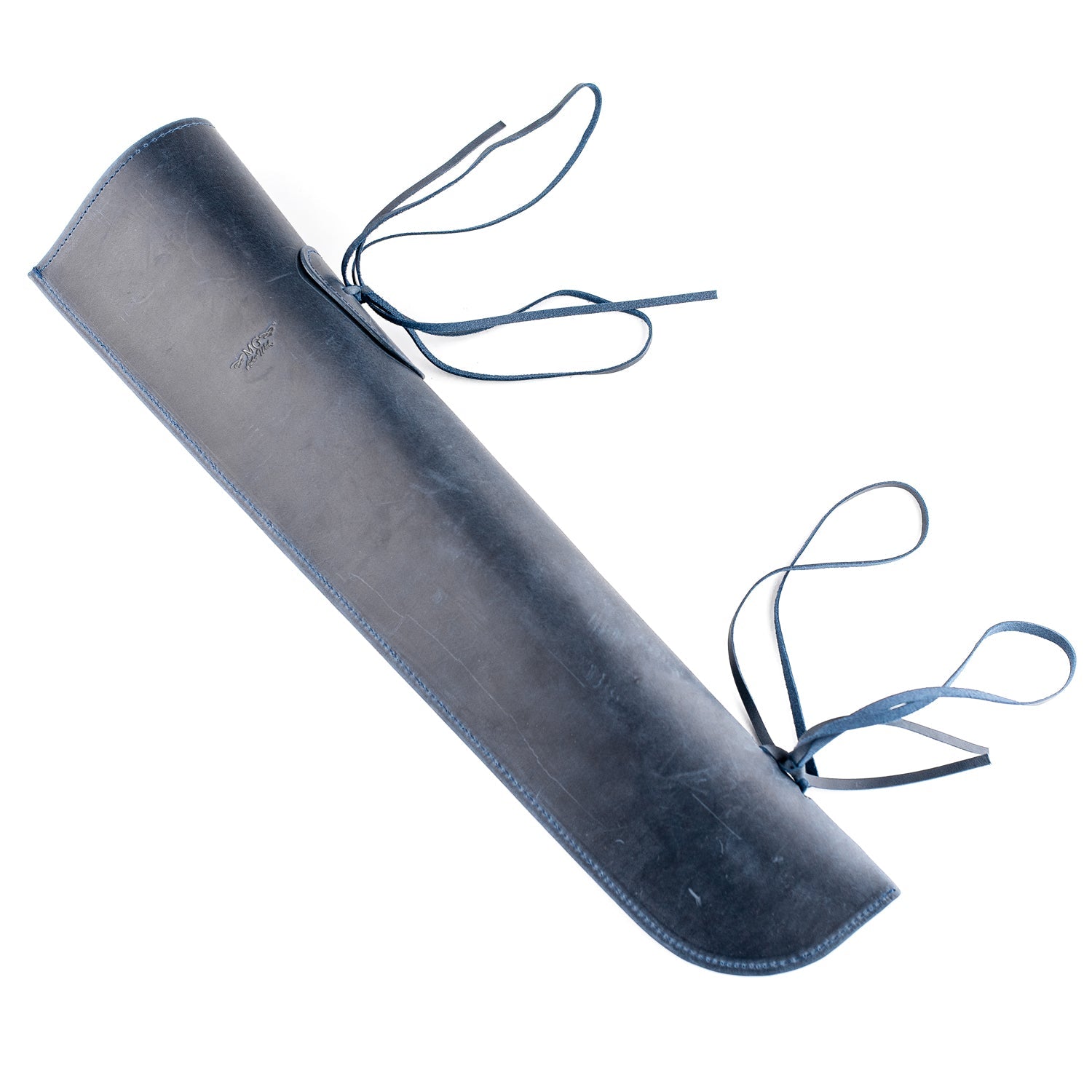 Bass Bow Quiver Crazy Horse Leather